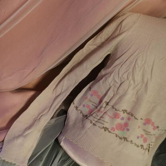 Ank Rouge Fairytale Cardigan Small NWT Jfashion Harajuku Mori Kei Lolita Kawaii - Picture 8 of 8